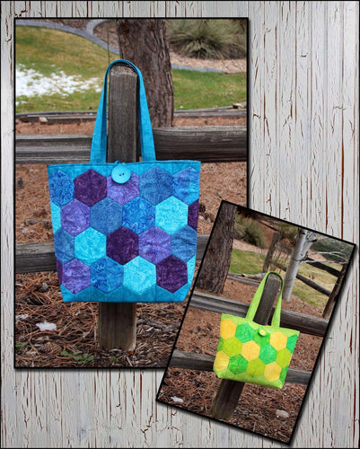 CLP Hexie Tote in Two Sizes