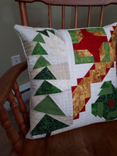 Load image into Gallery viewer, NEW! A Christmas Pillow - 3 Block Pattern