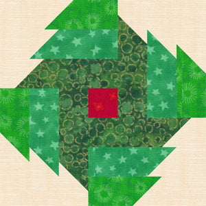 NEW! A Christmas Pillow - 3 Block Pattern