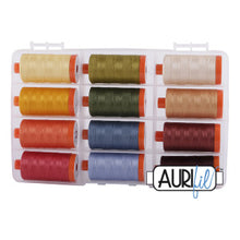 Load image into Gallery viewer, Aurifil Case w/ 12 Spools