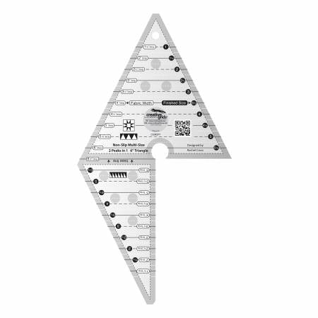 CGR - 2 Peaks in 1 Triangle Ruler