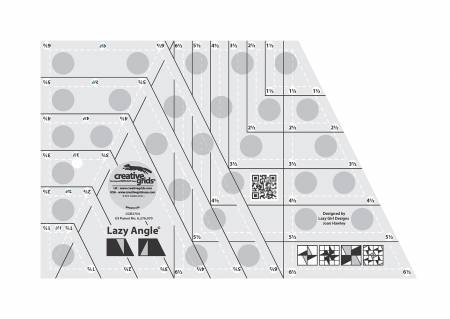 CGR - Lazy Angle Quilt Ruler