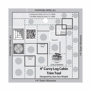CGR - 4" Curvy Log Cabin Trim Tool