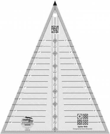 CGR - Spider Web Quilt Ruler