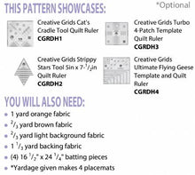 Load image into Gallery viewer, CLP Grid&#39;s Girls Placemats