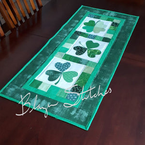 Paddy's Chain Table Runner Pattern or Kit