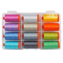 Load image into Gallery viewer, Aurifil Case w/ 12 Spools