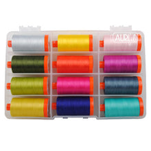 Load image into Gallery viewer, Aurifil Case w/ 12 Spools