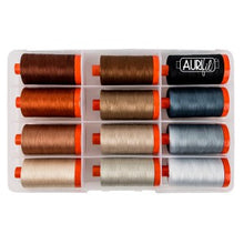 Load image into Gallery viewer, Aurifil Case w/ 12 Spools
